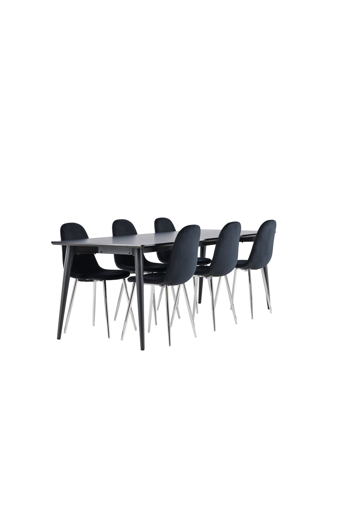 Ellis Matbord med Polar Stolarna – MDF