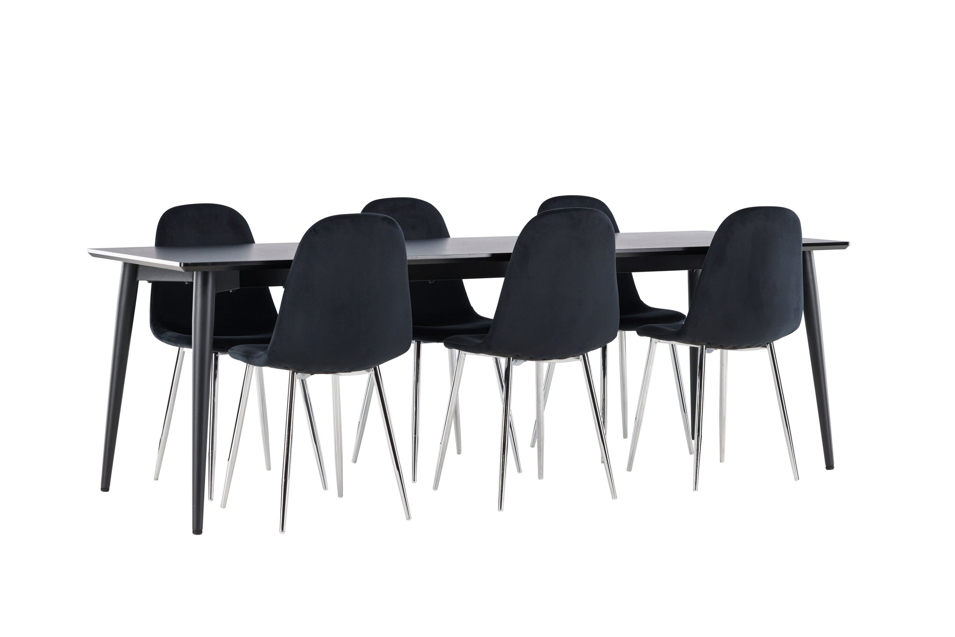 Ellis Matbord med Polar Stolarna – MDF