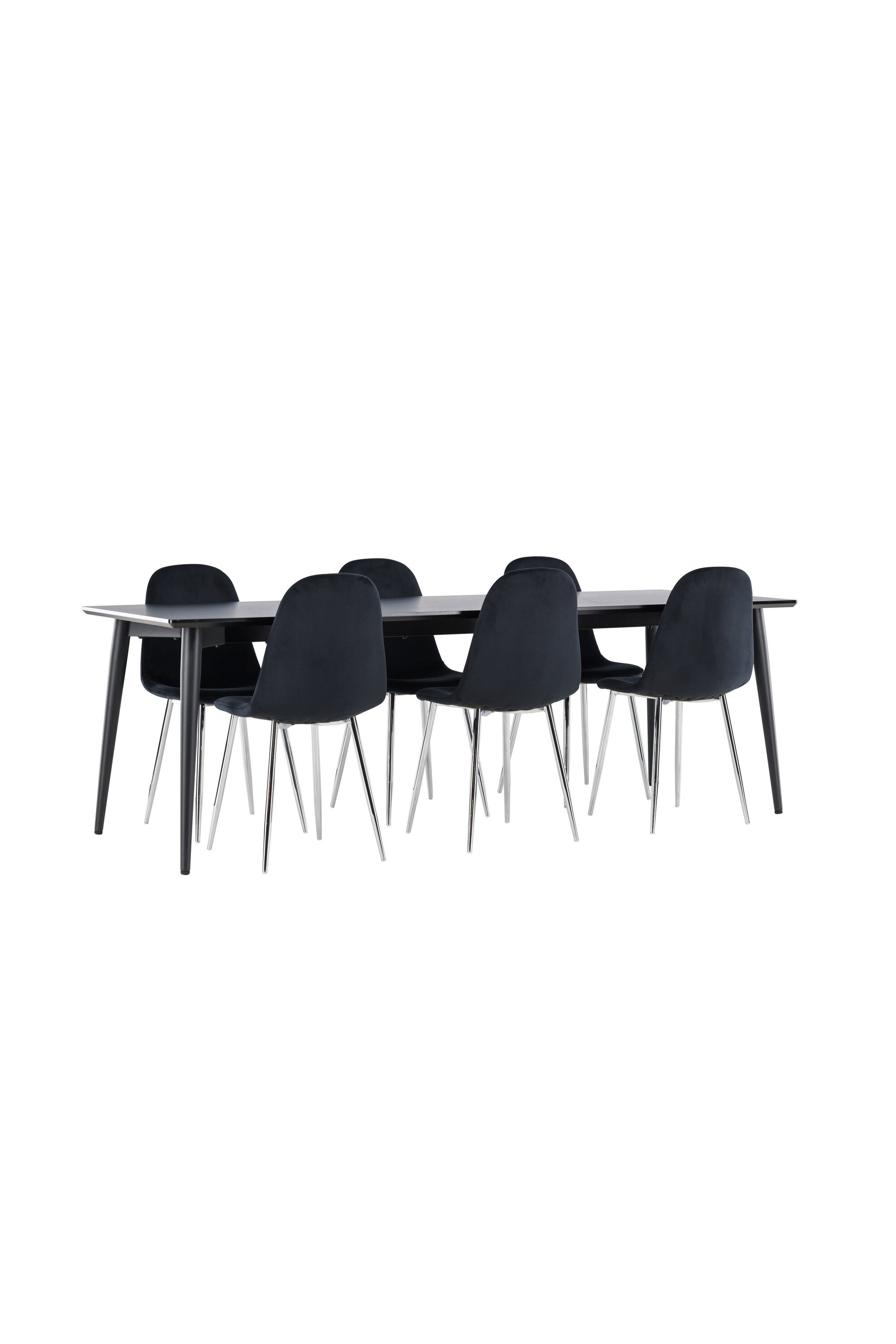 Ellis Matbord med Polar Stolarna – MDF