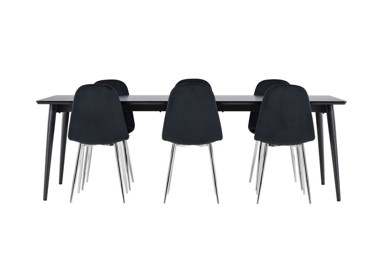 Ellis Matbord med Polar Stolarna – MDF