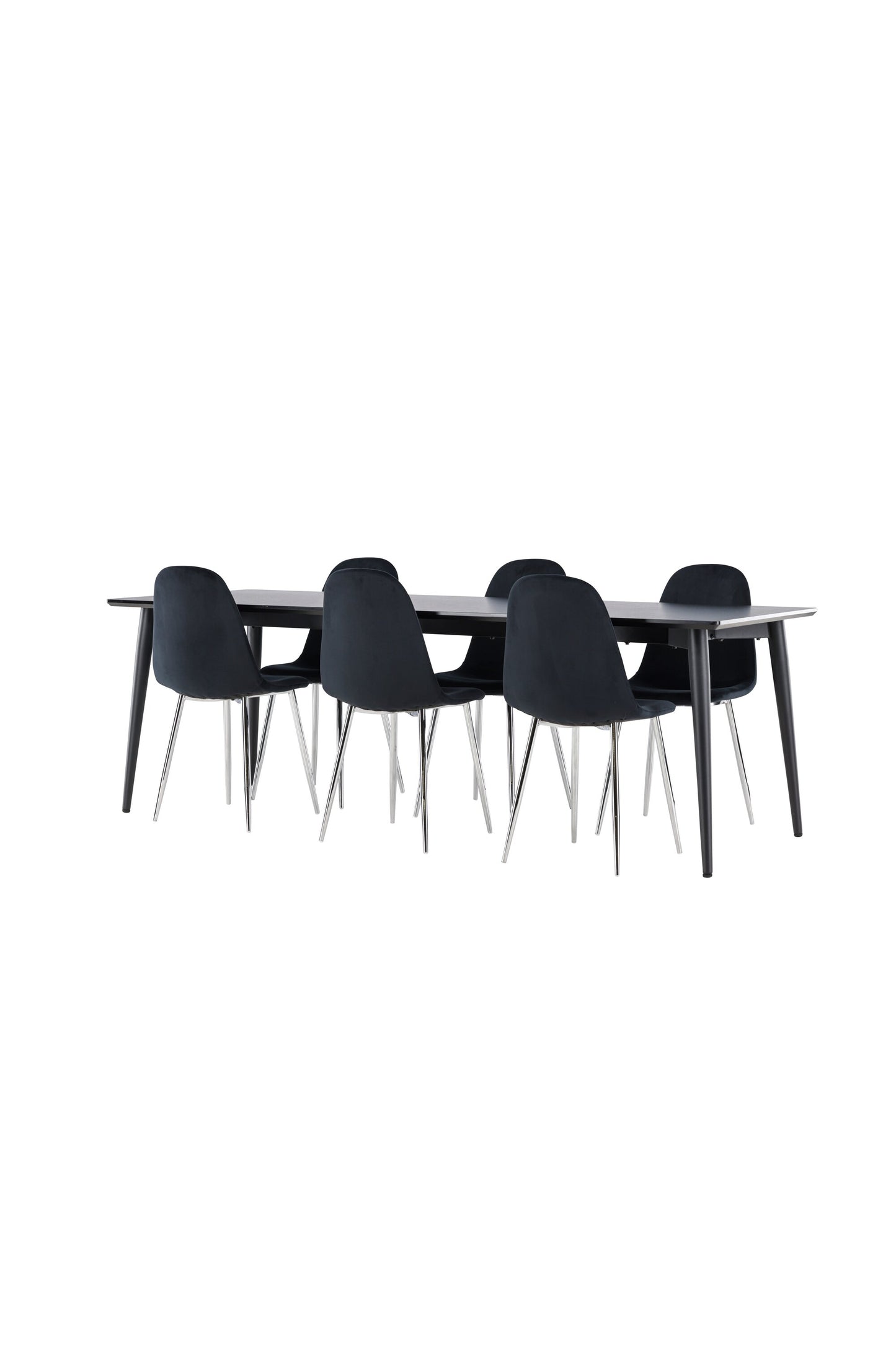 Ellis Matbord med Polar Stolarna – MDF
