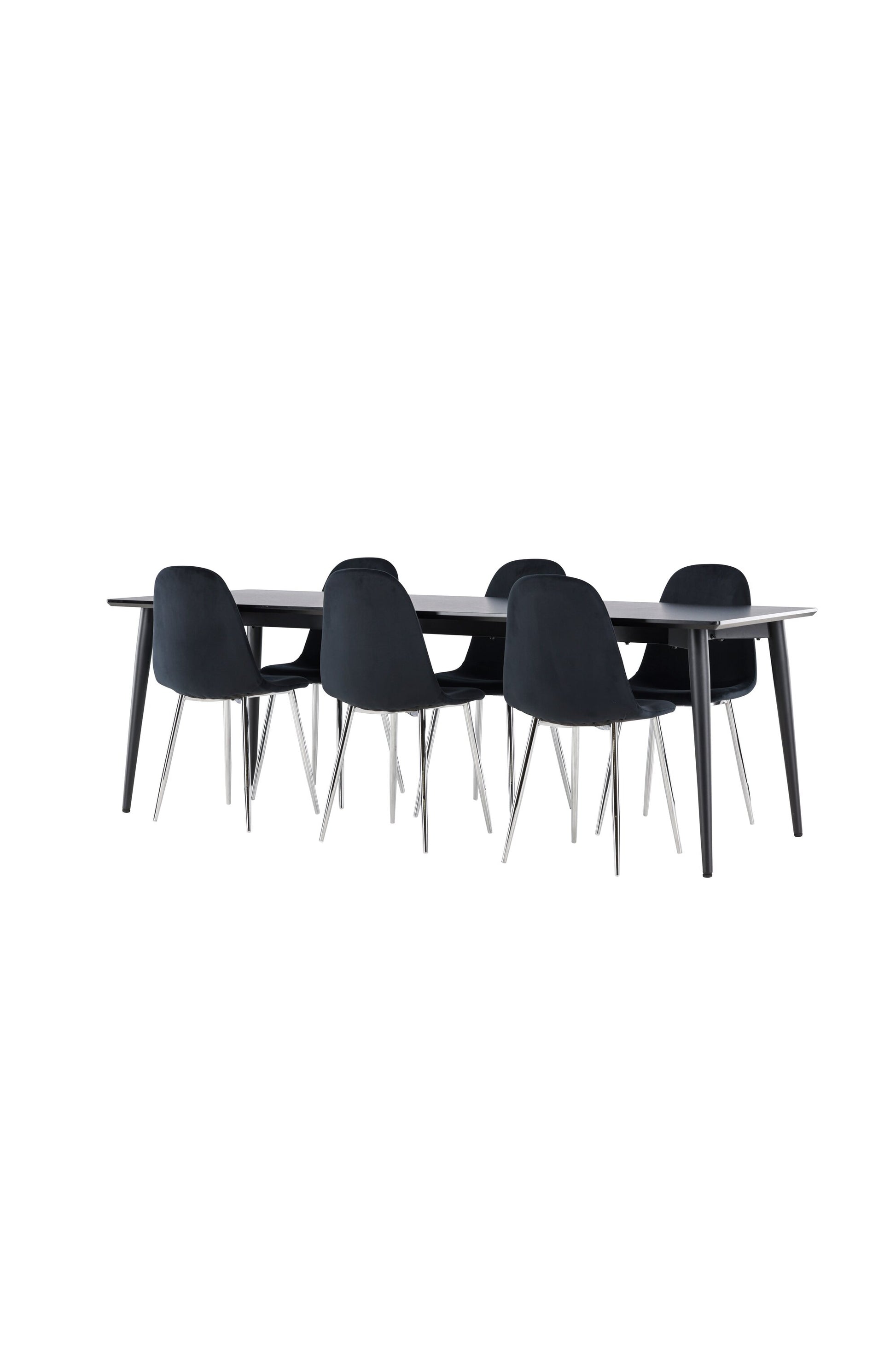 Ellis Matbord med Polar Stolarna – MDF