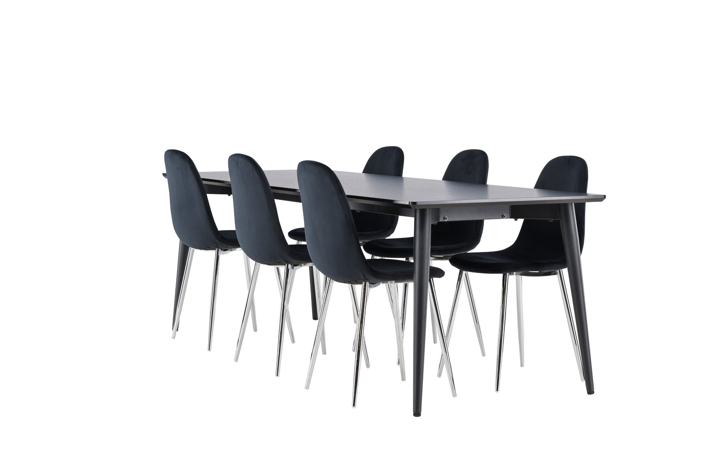 Ellis Matbord med Polar Stolarna – MDF