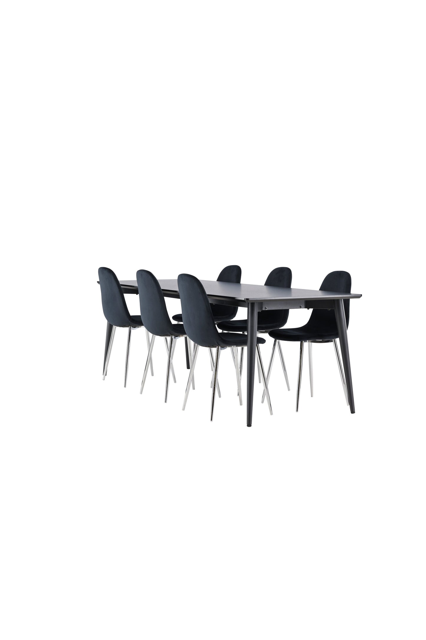 Ellis Matbord med Polar Stolarna – MDF