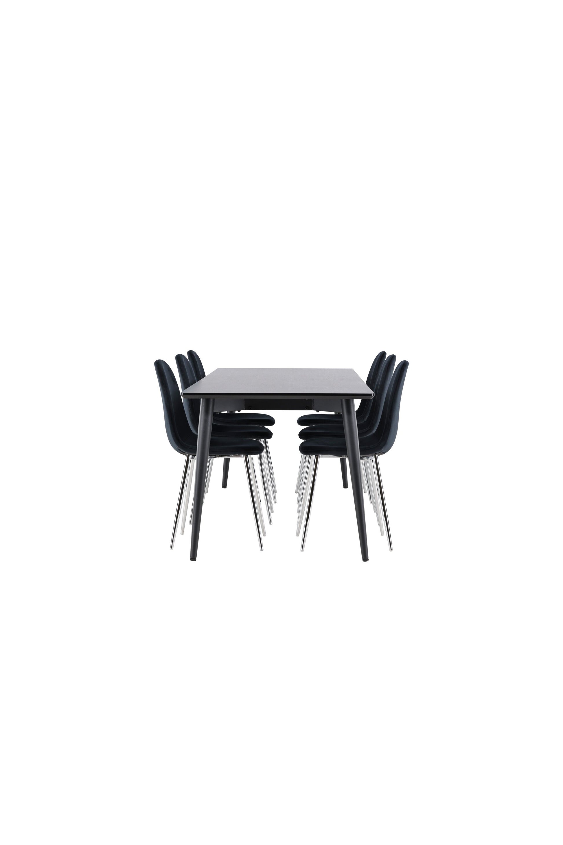 Ellis Matbord med Polar Stolarna – MDF