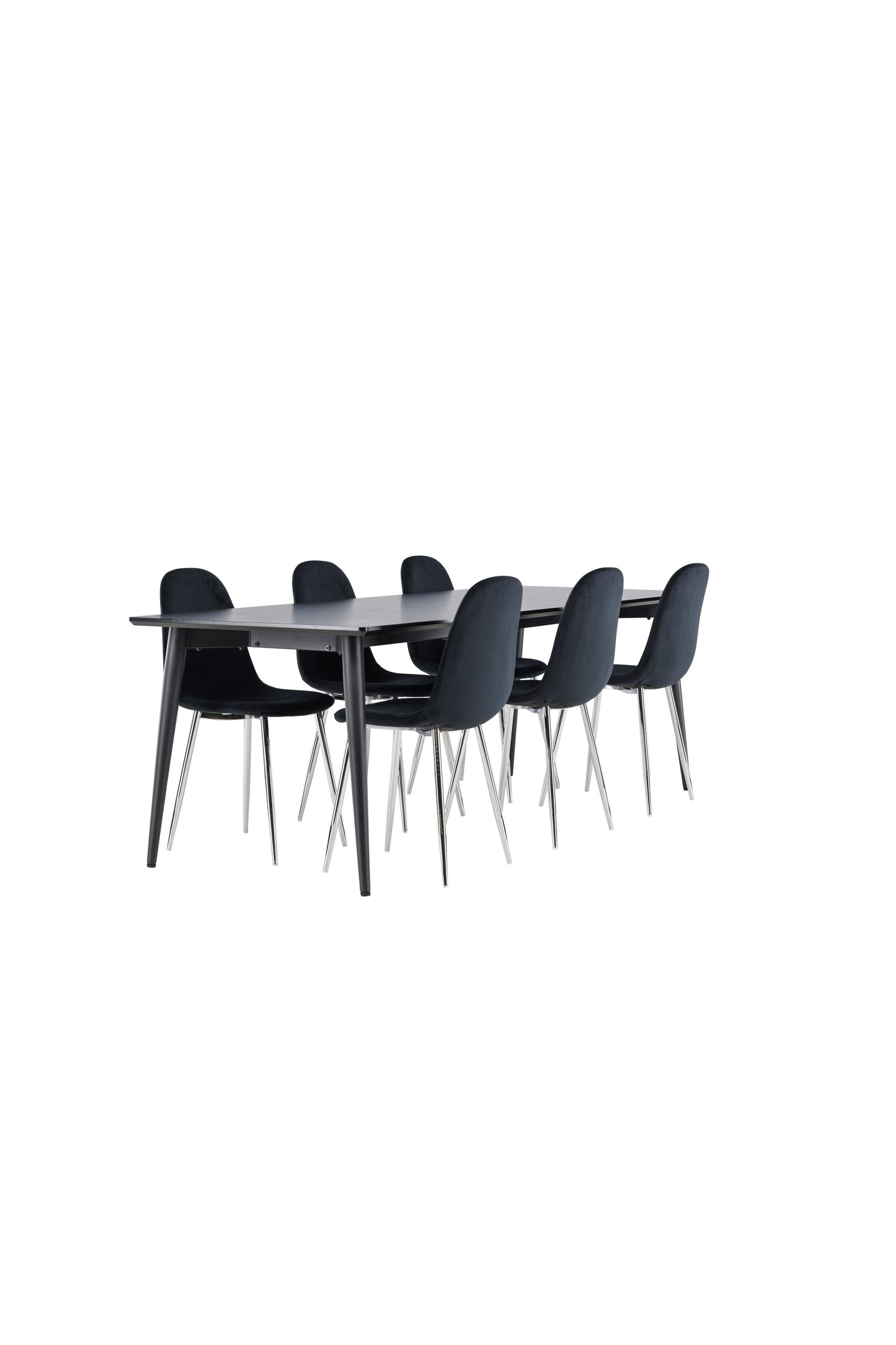 Ellis Matbord med Polar Stolarna – MDF