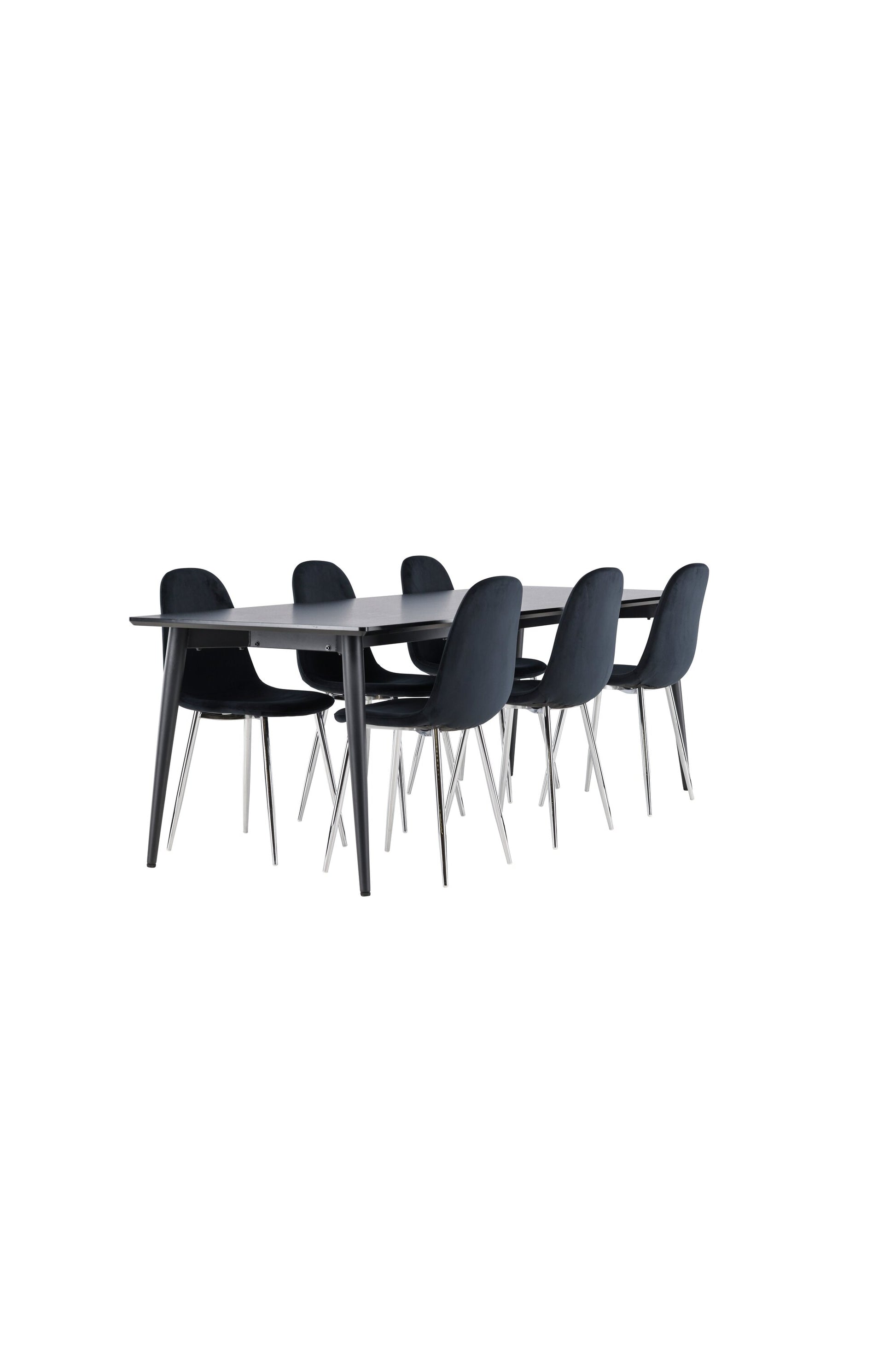 Ellis Matbord med Polar Stolarna – MDF