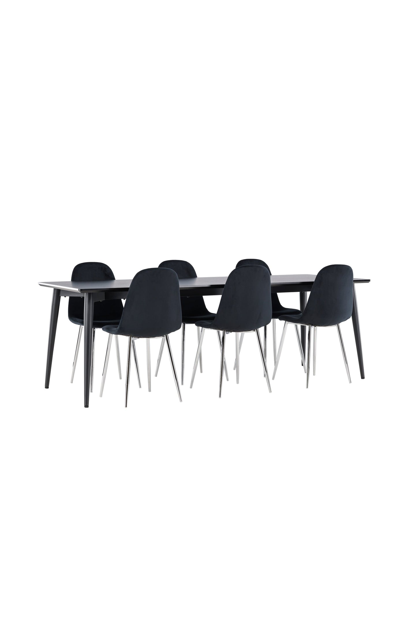 Ellis Matbord med Polar Stolarna – MDF