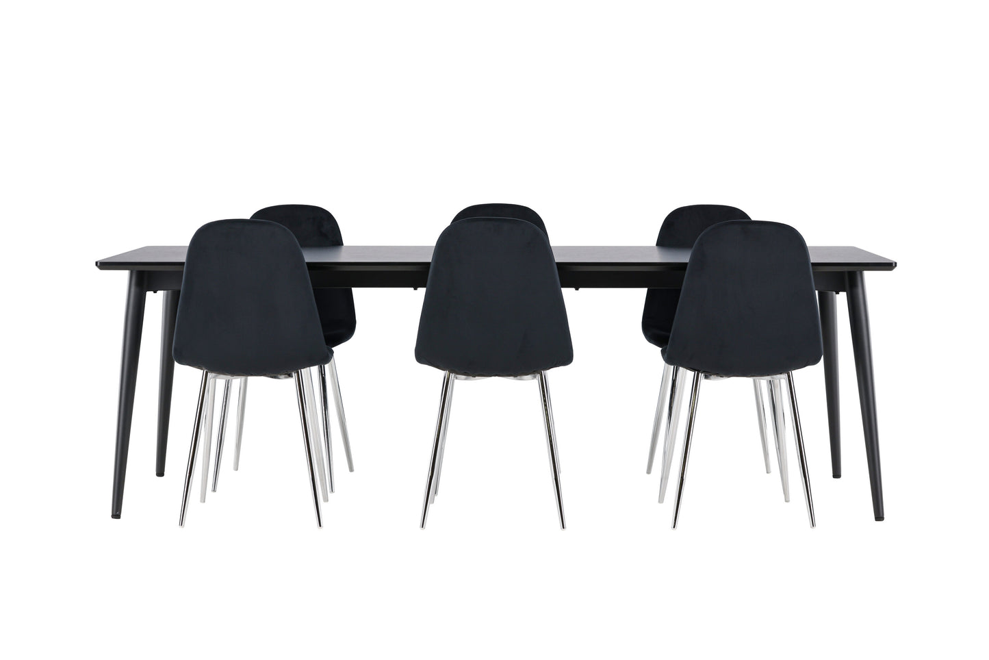 Ellis Matbord med Polar Stolarna – MDF