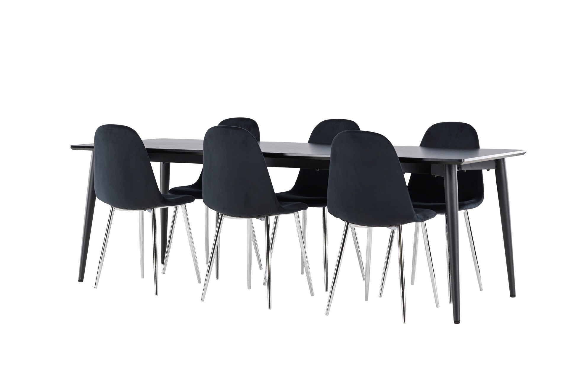 Ellis Matbord med Polar Stolarna – MDF