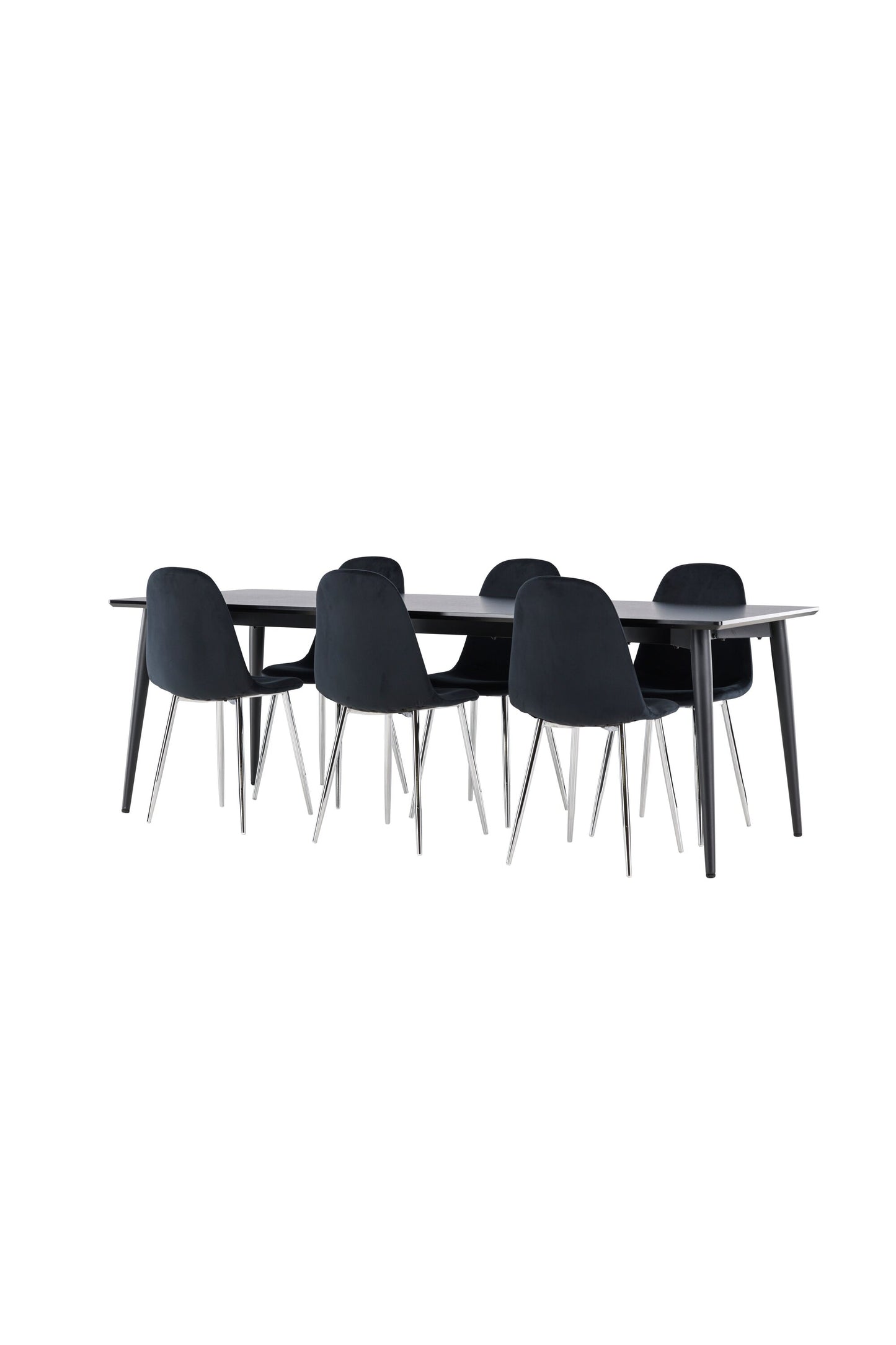 Ellis Matbord med Polar Stolarna – MDF
