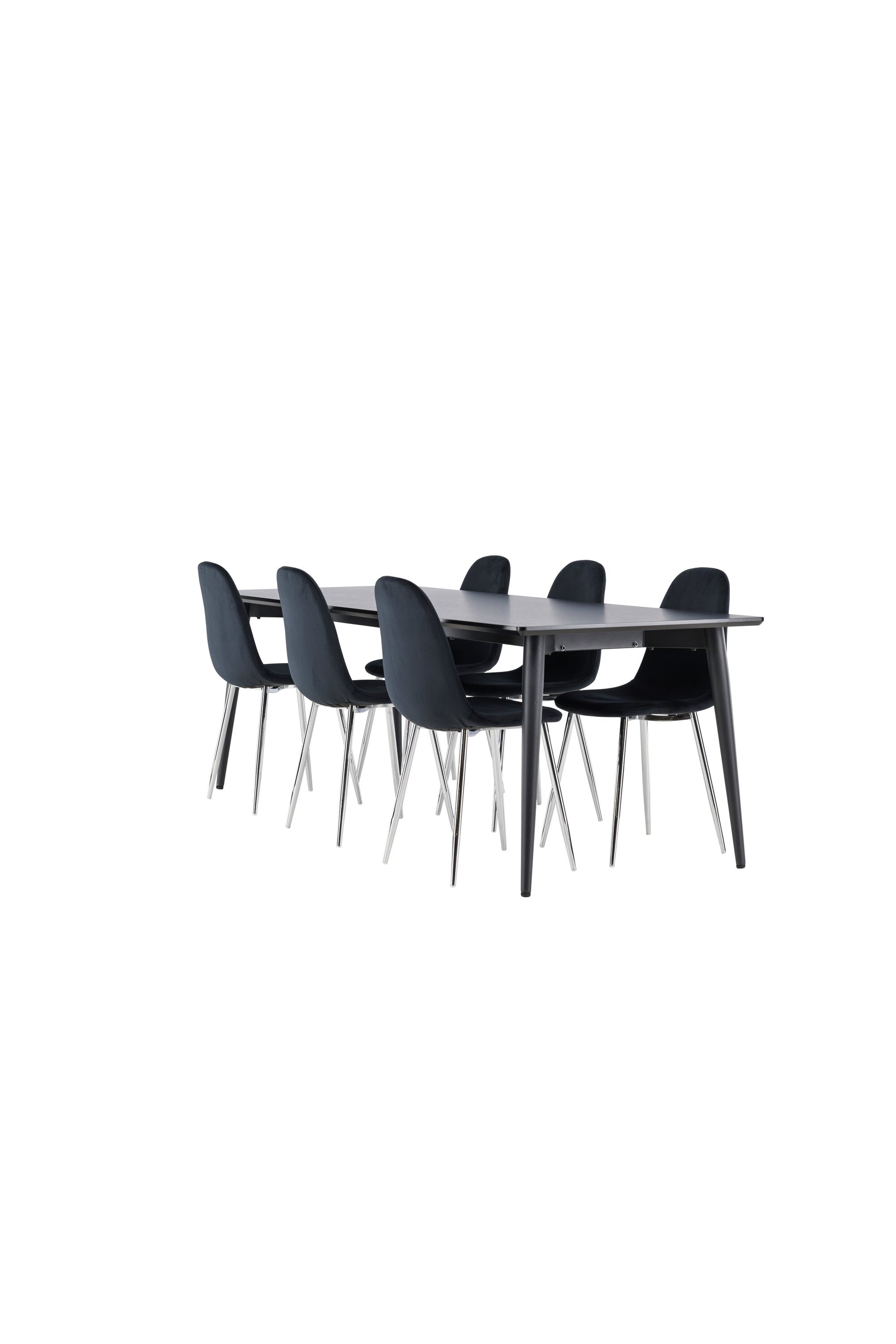 Ellis Matbord med Polar Stolarna – MDF
