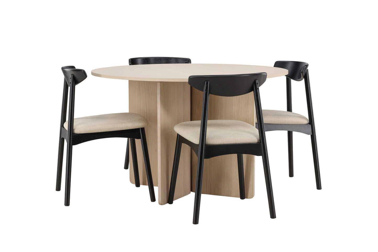 Tyresö Matbord med Ven Stolarna – MDF