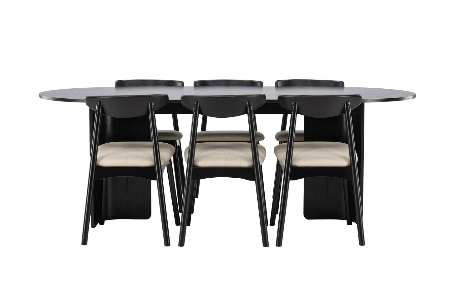 Tyresö Matbord med Ven Stolarna – MDF