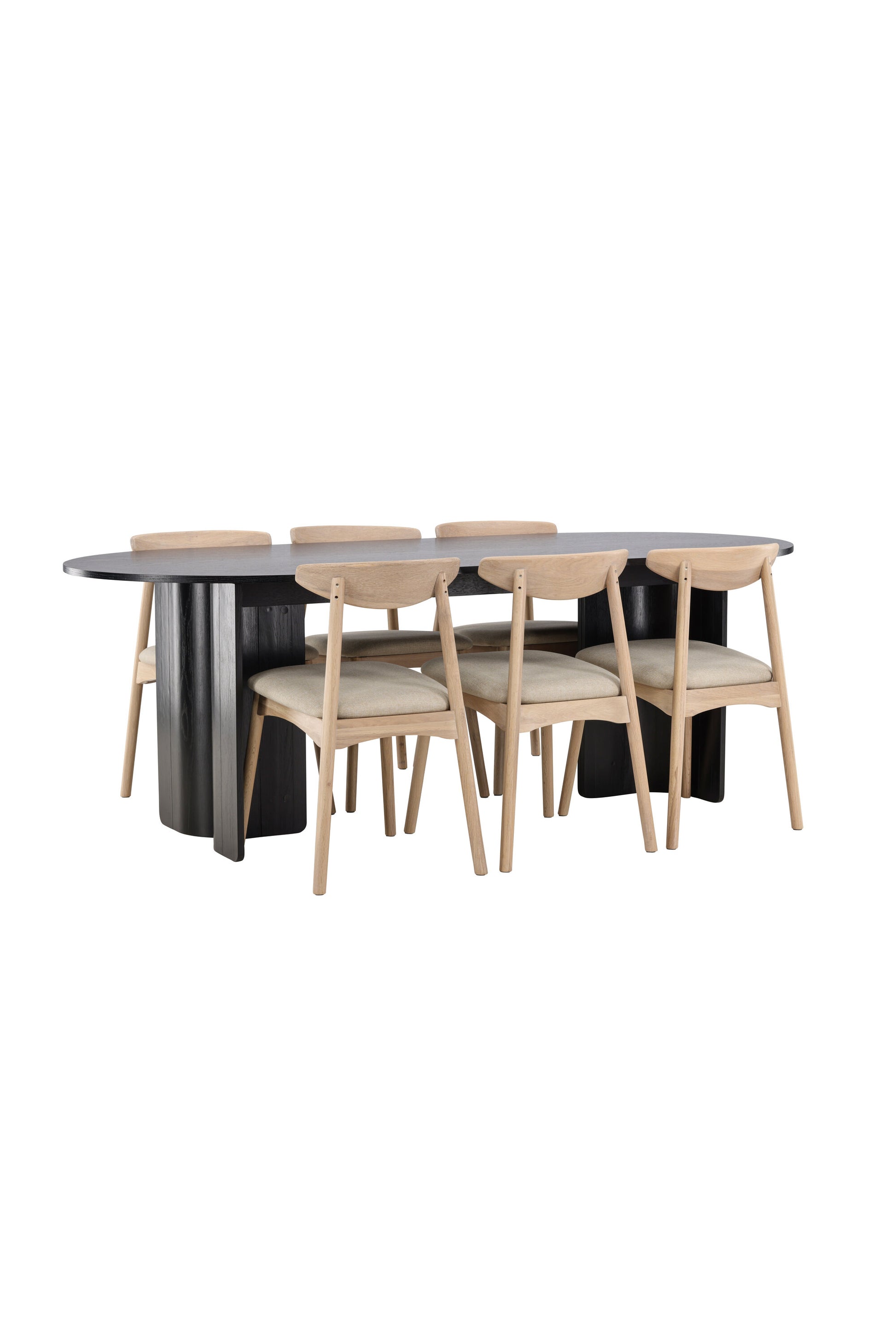 Tyresö Matbord med Ven Stolarna – MDF