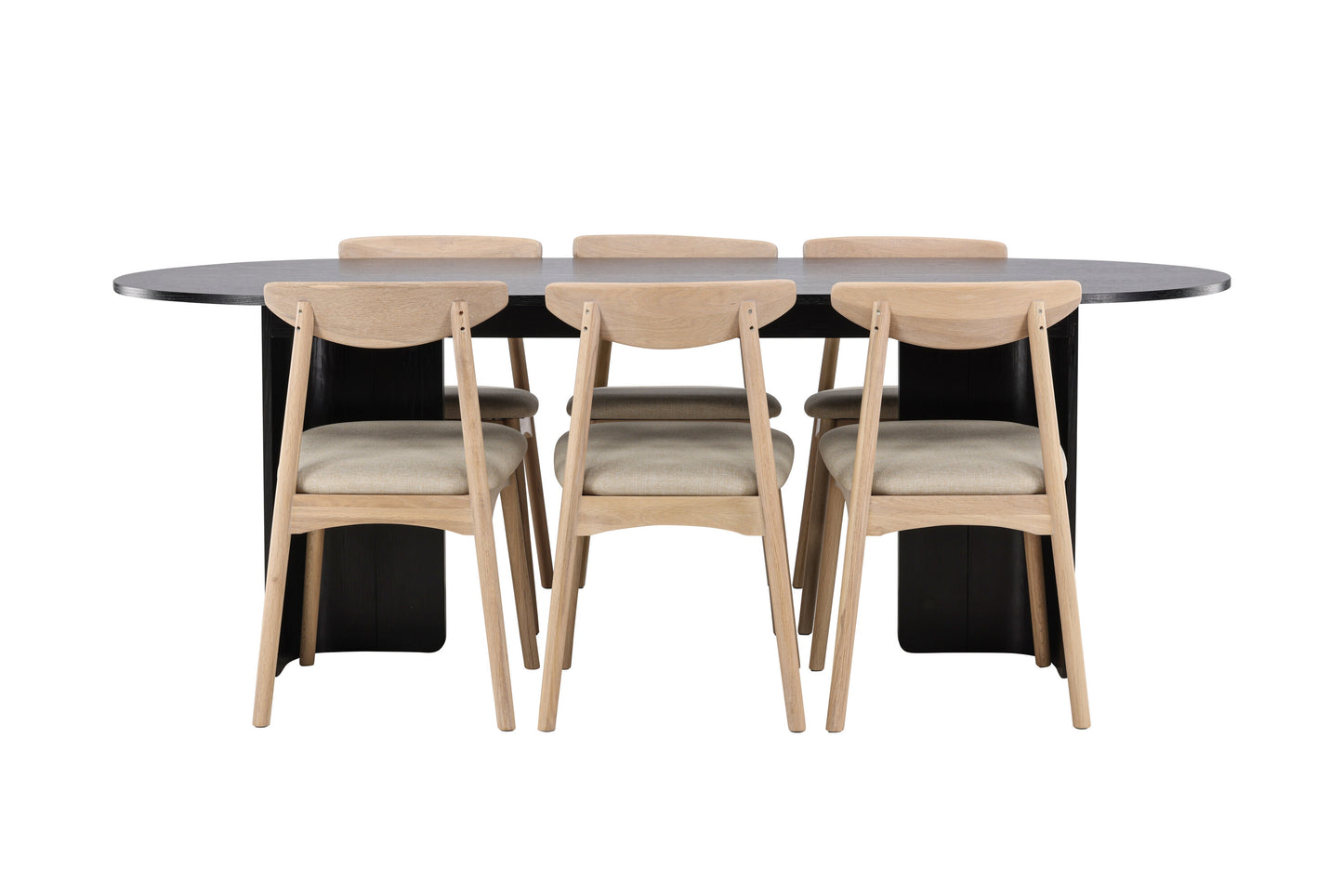 Tyresö Matbord med Ven Stolarna – MDF