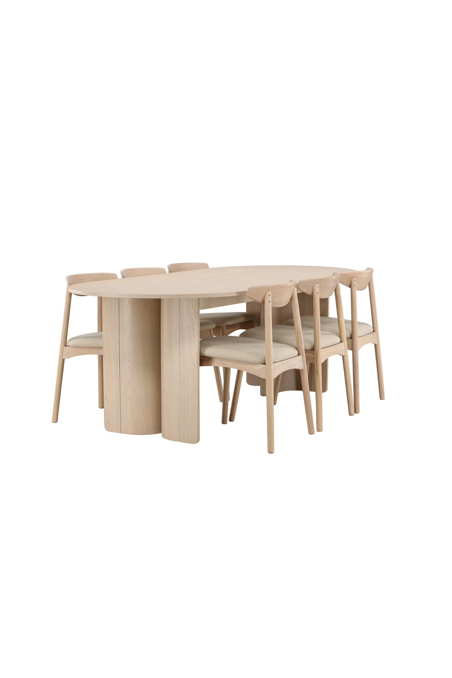 Tyresö Matbord med Ven Stolarna – MDF