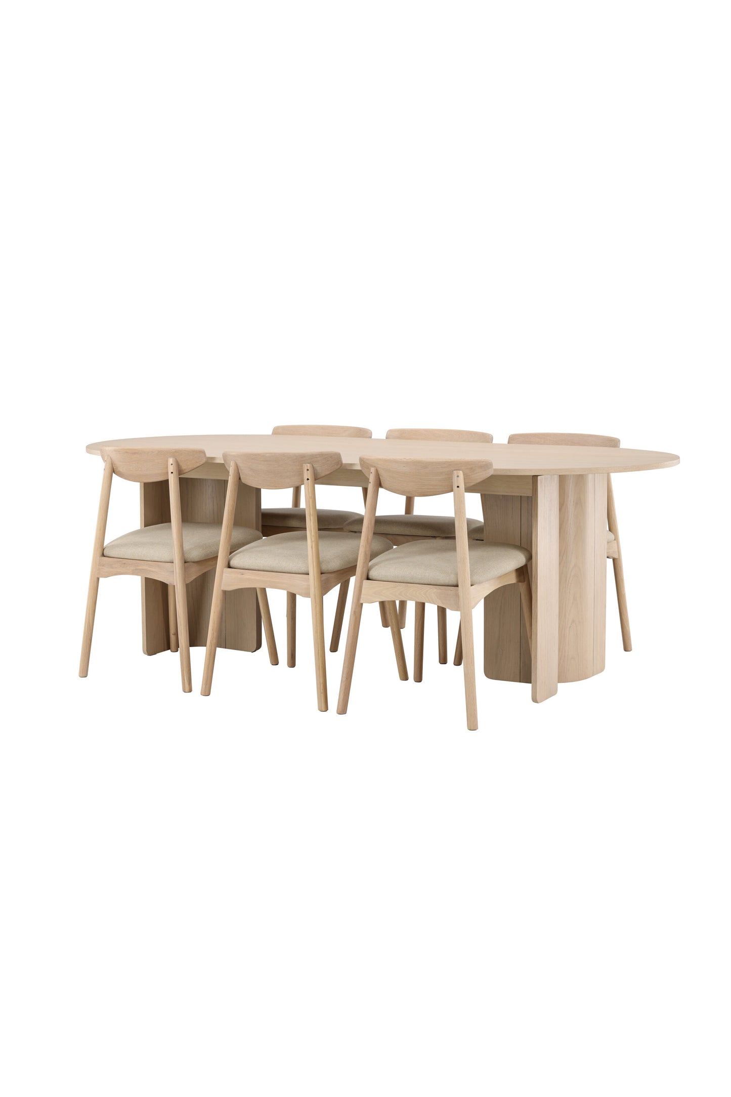 Tyresö Matbord med Ven Stolarna – MDF