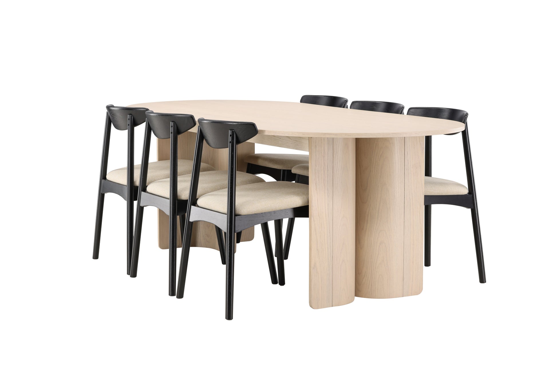 Tyresö Matbord med Ven Stolarna – MDF