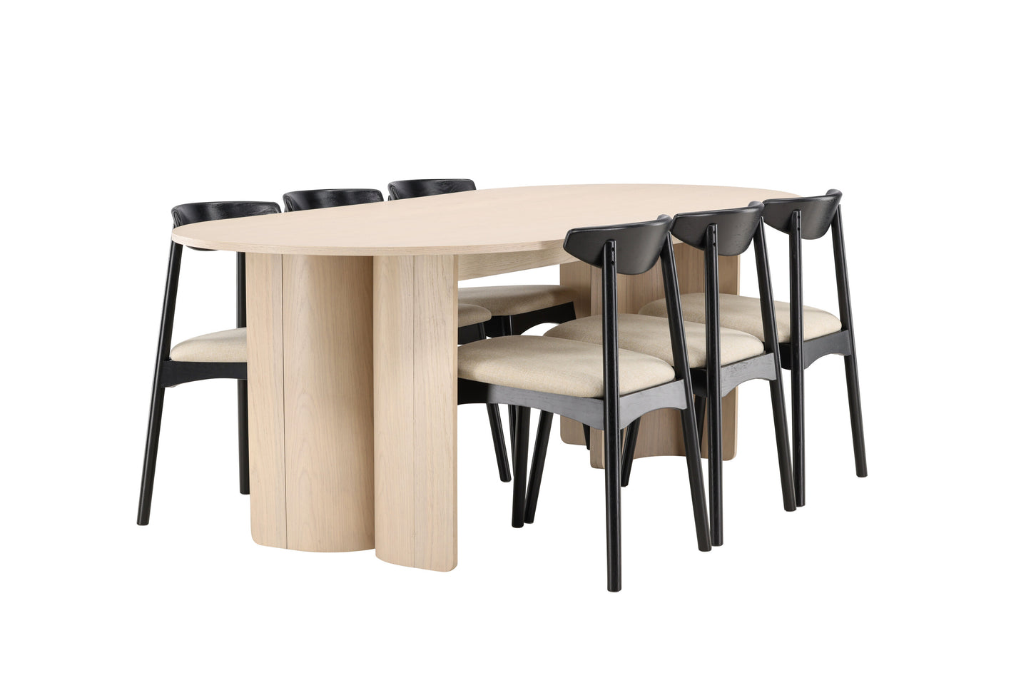 Tyresö Matbord med Ven Stolarna – MDF