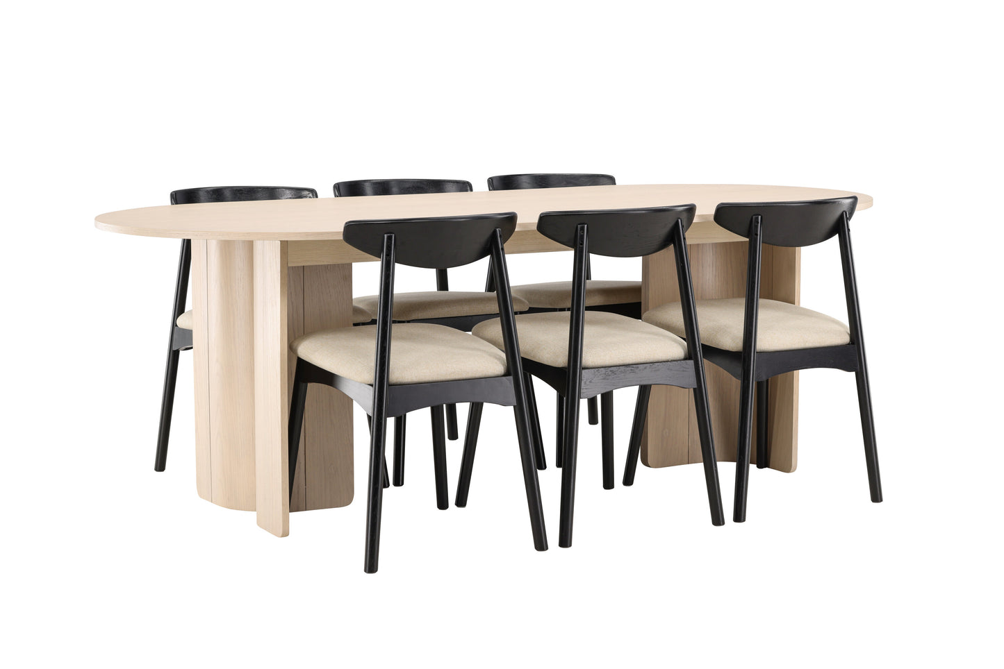 Tyresö Matbord med Ven Stolarna – MDF