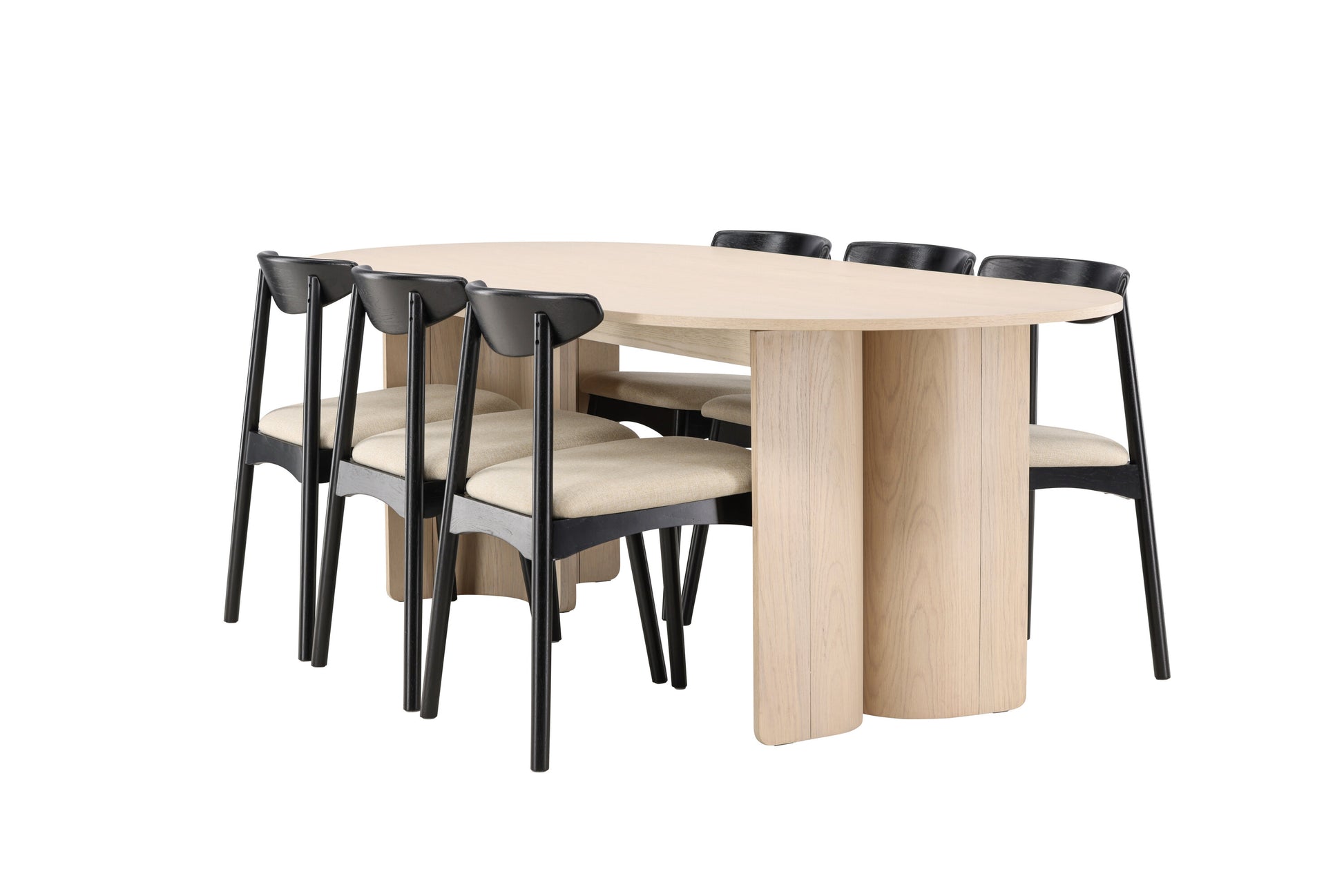 Tyresö Matbord med Ven Stolarna – MDF
