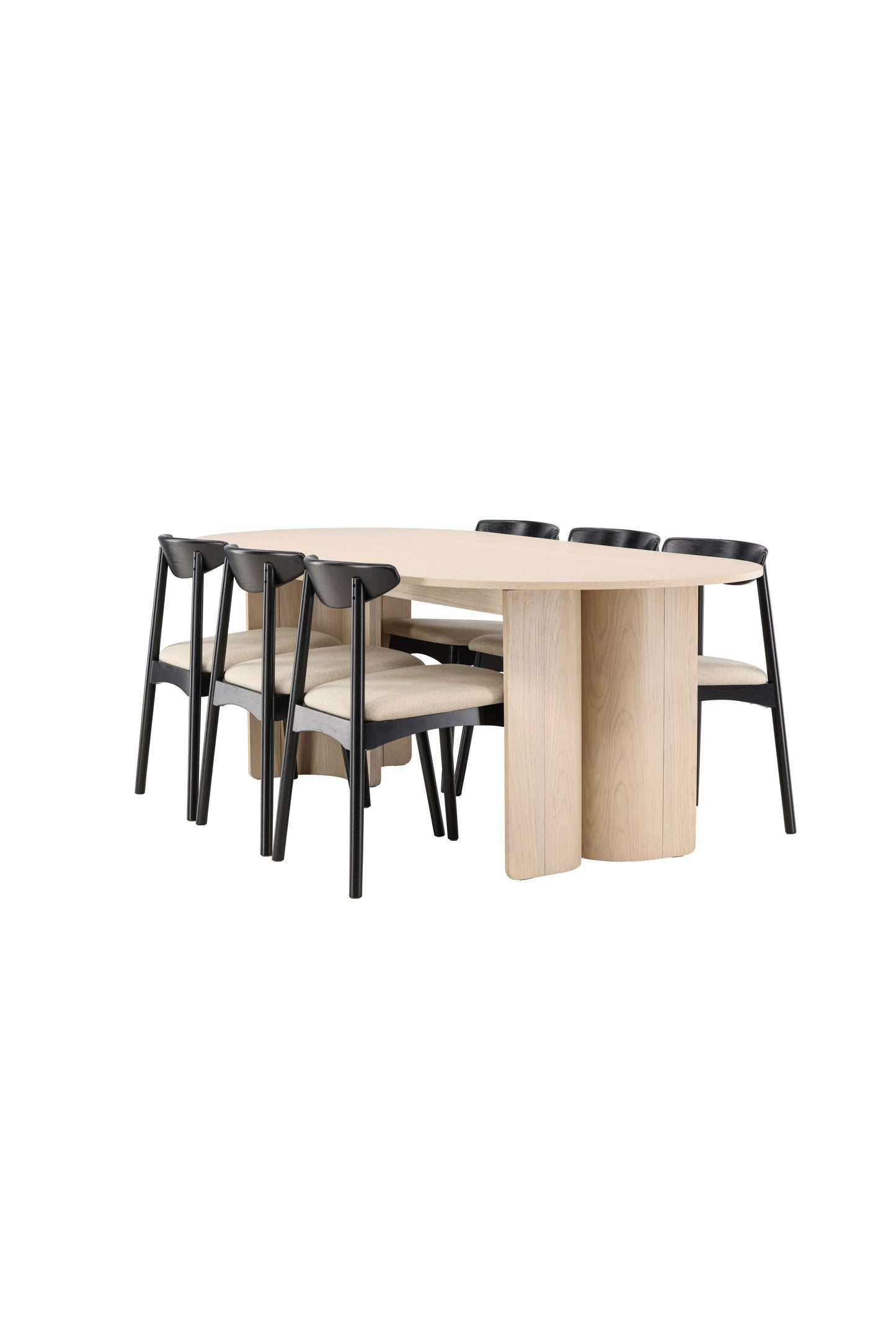 Tyresö Matbord med Ven Stolarna – MDF