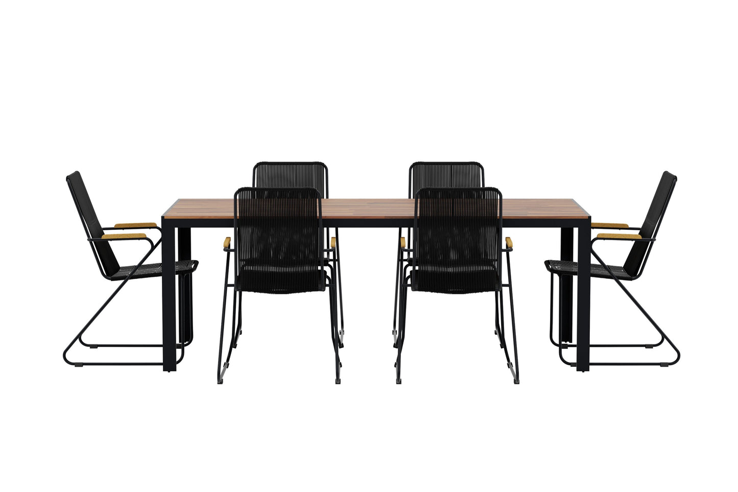 Bois Matbord med Bois Stolarna Matgrupp
