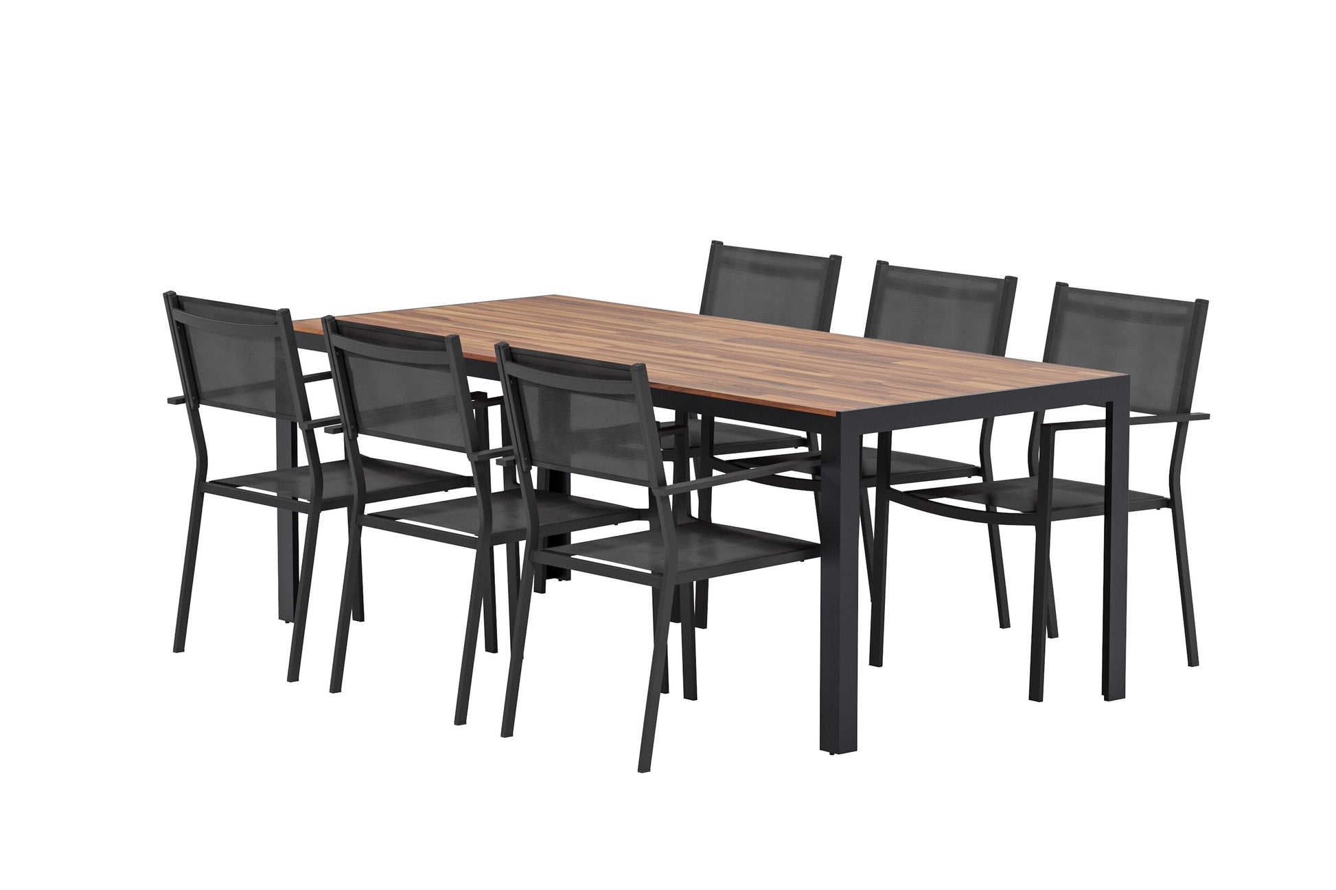 Bois Matbord med Copacabana Stolarna Matgrupp