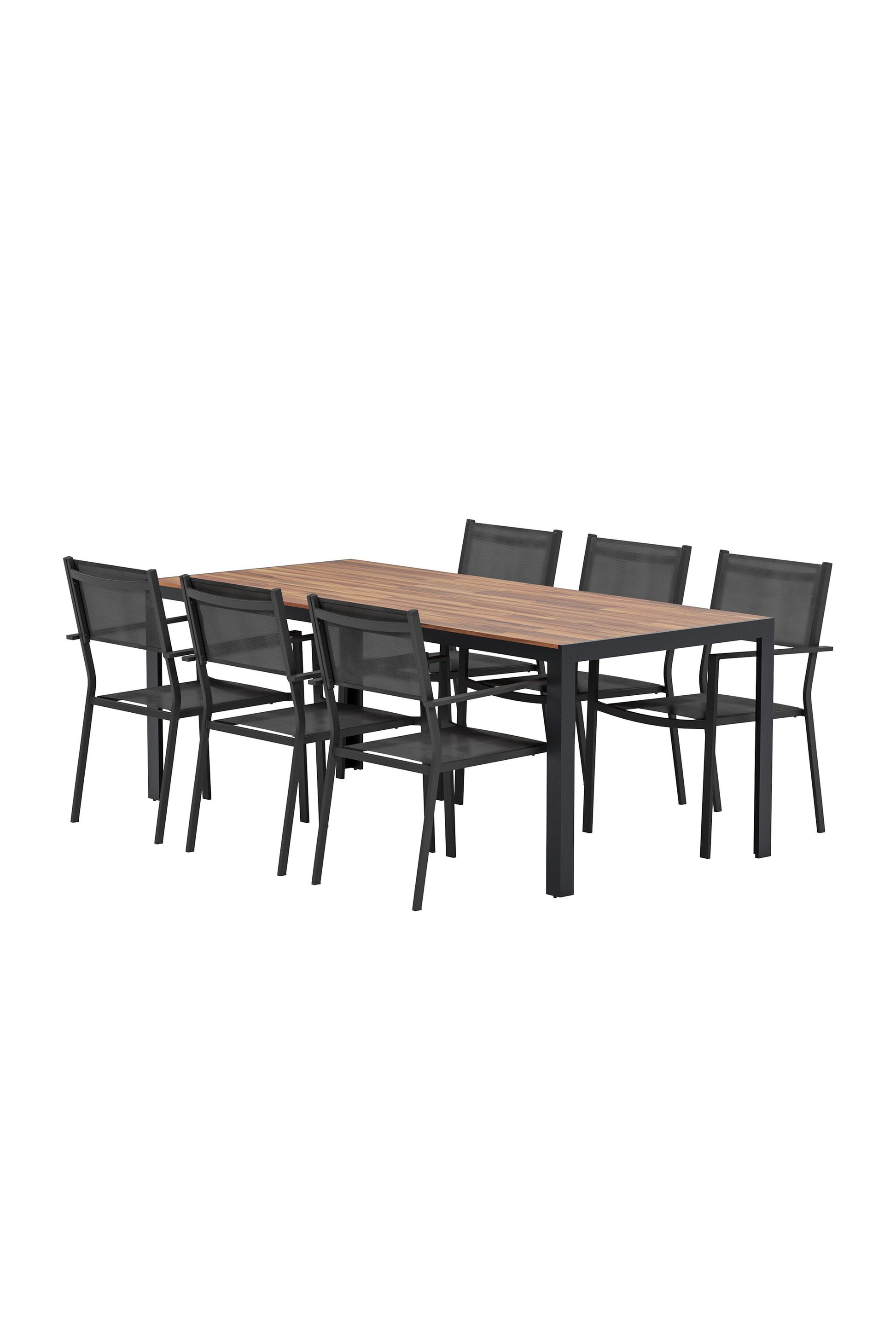 Bois Matbord med Copacabana Stolarna Matgrupp