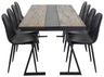Jakarta Matbord med Polar Stolarna – Bord: 75x200x90 Stol: 43x85,3x43,5