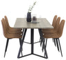 Marina Matbord med Polar Stolarna – Bord: 75x180x90 Stol: 53x87x44