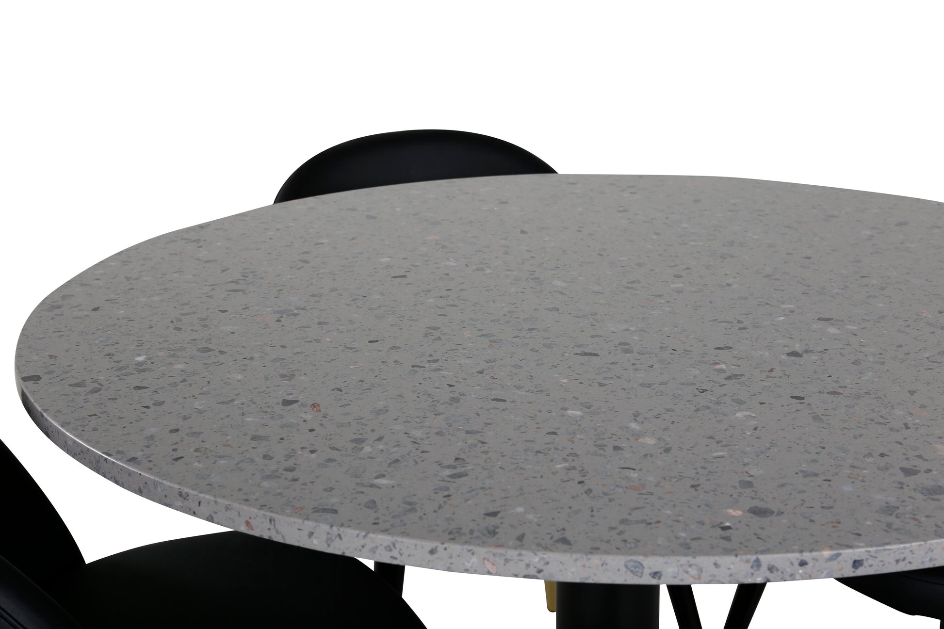 Razzia Matbord med Velvet Stolarna Matgrupp