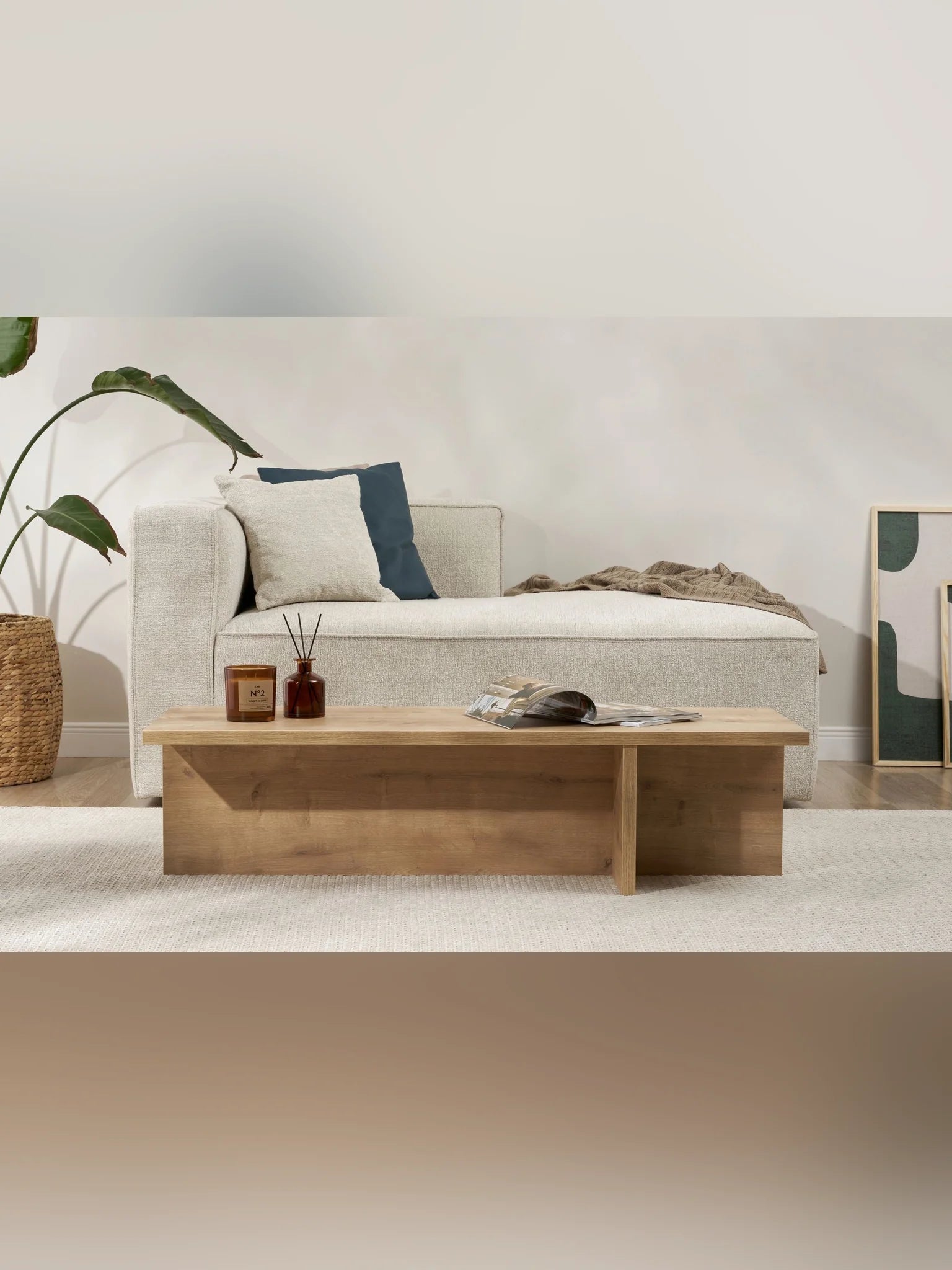 Harbor Soffbord 120x45 cm - Sapphire Oak