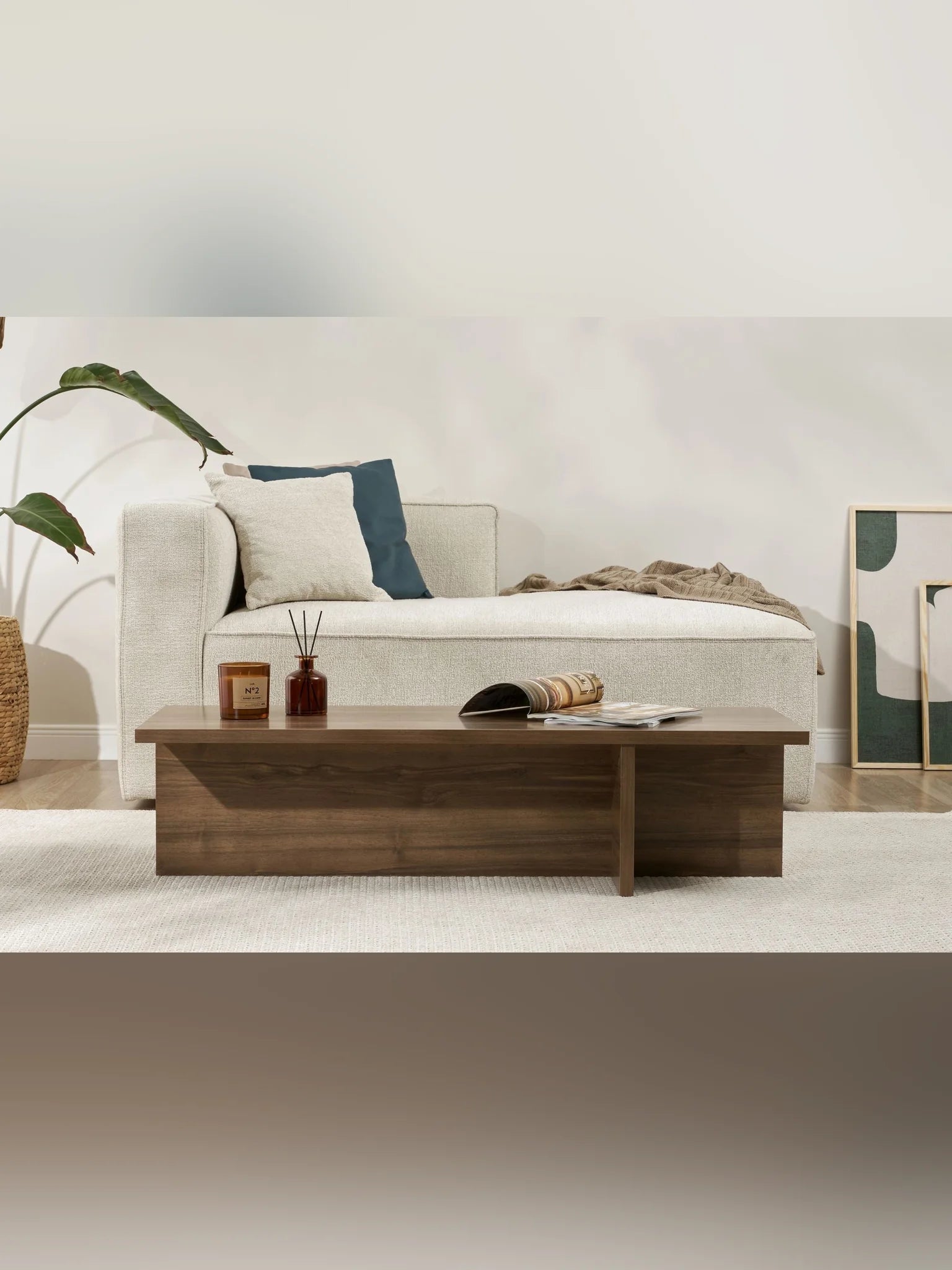 Harbor Soffbord 120x45 cm - Venezia Walnut