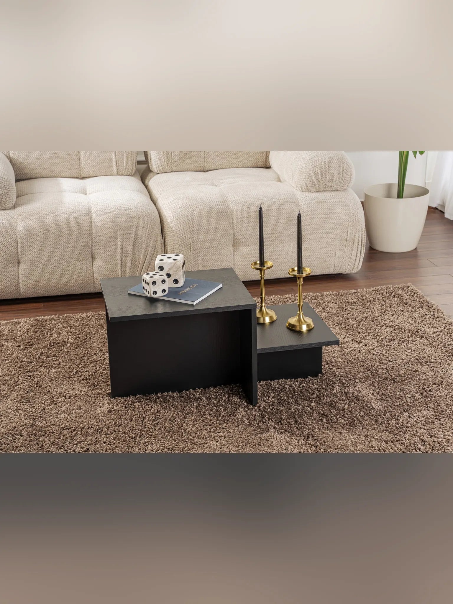 Harmony Soffbord - Wood Black