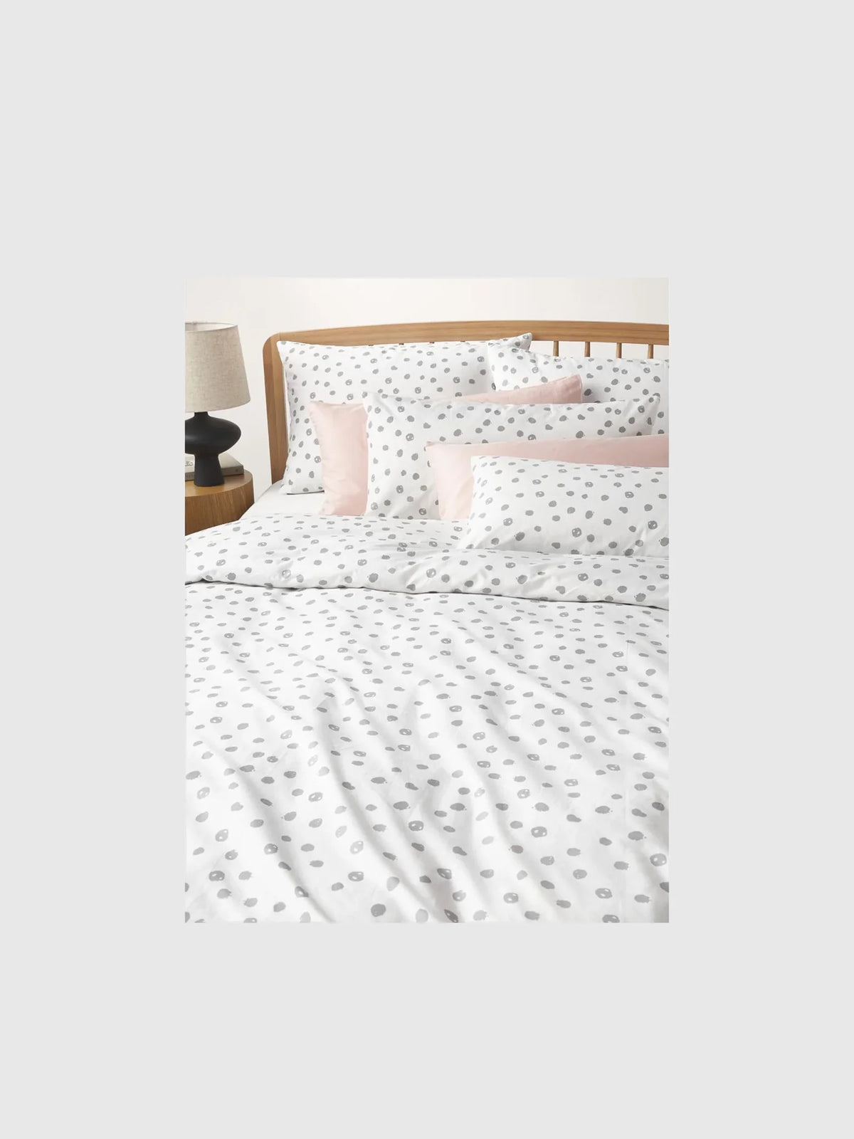 Jana prickigt påslakan i bomull, 135 x 200 cm