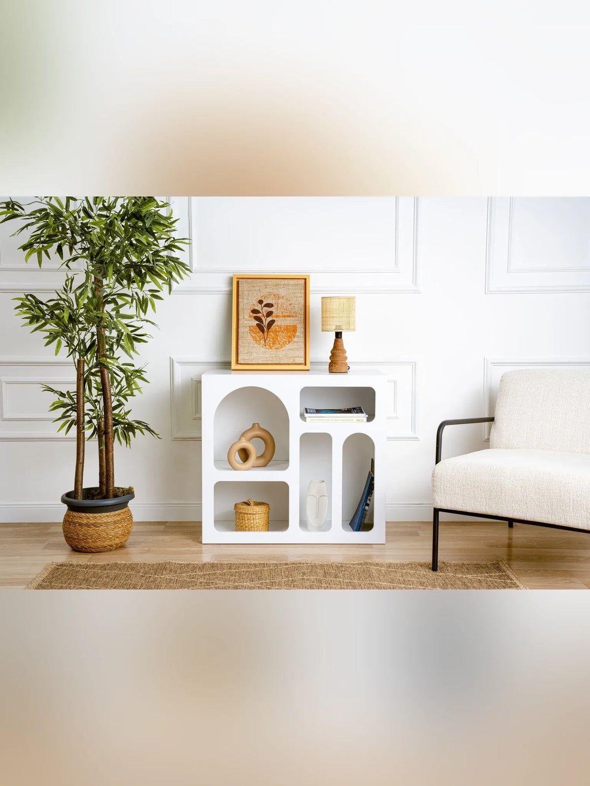 Lessa konsolbord - White
