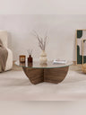 Liya Soffbord 90 cm - Venezia Walnut
