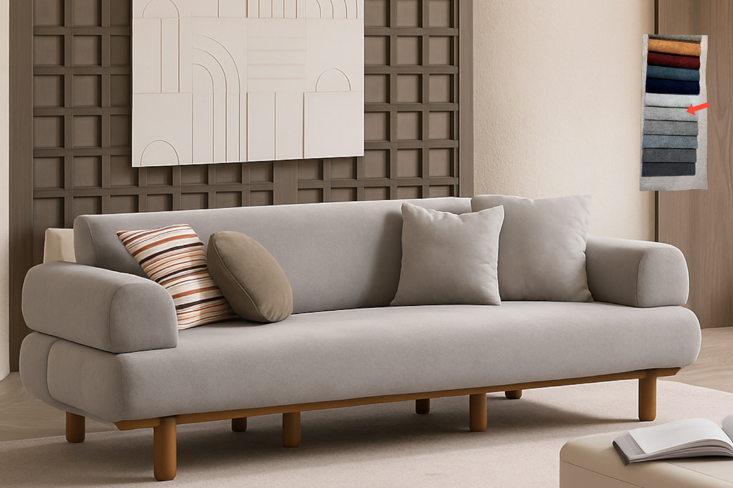 Soffserie Lotus – Välj mellan 3-sits, 2-sits eller fåtölj
