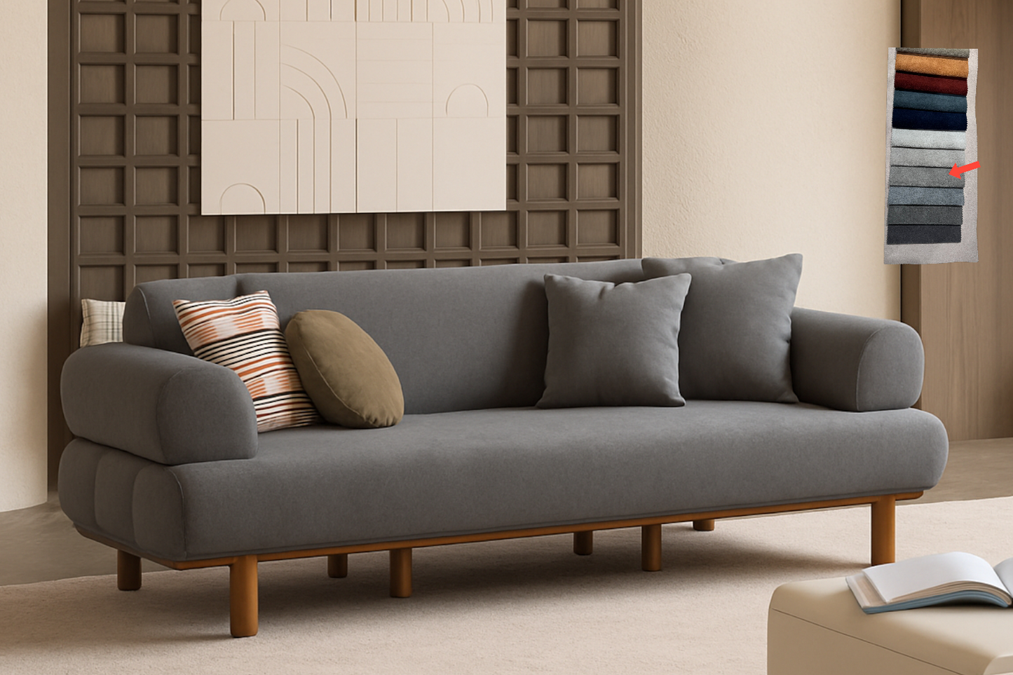 Soffserie Lotus – Välj mellan 3-sits, 2-sits eller fåtölj