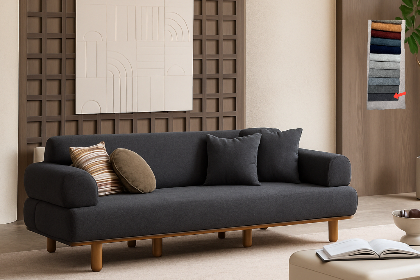 Soffserie Lotus – Välj mellan 3-sits, 2-sits eller fåtölj