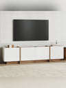 Lowen Tv-bänk - White, Atlantic Pine