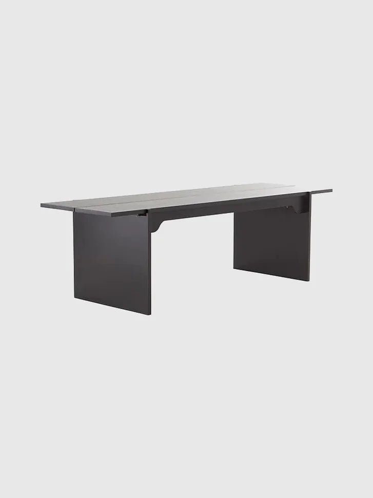 Matbord av furu - Svart