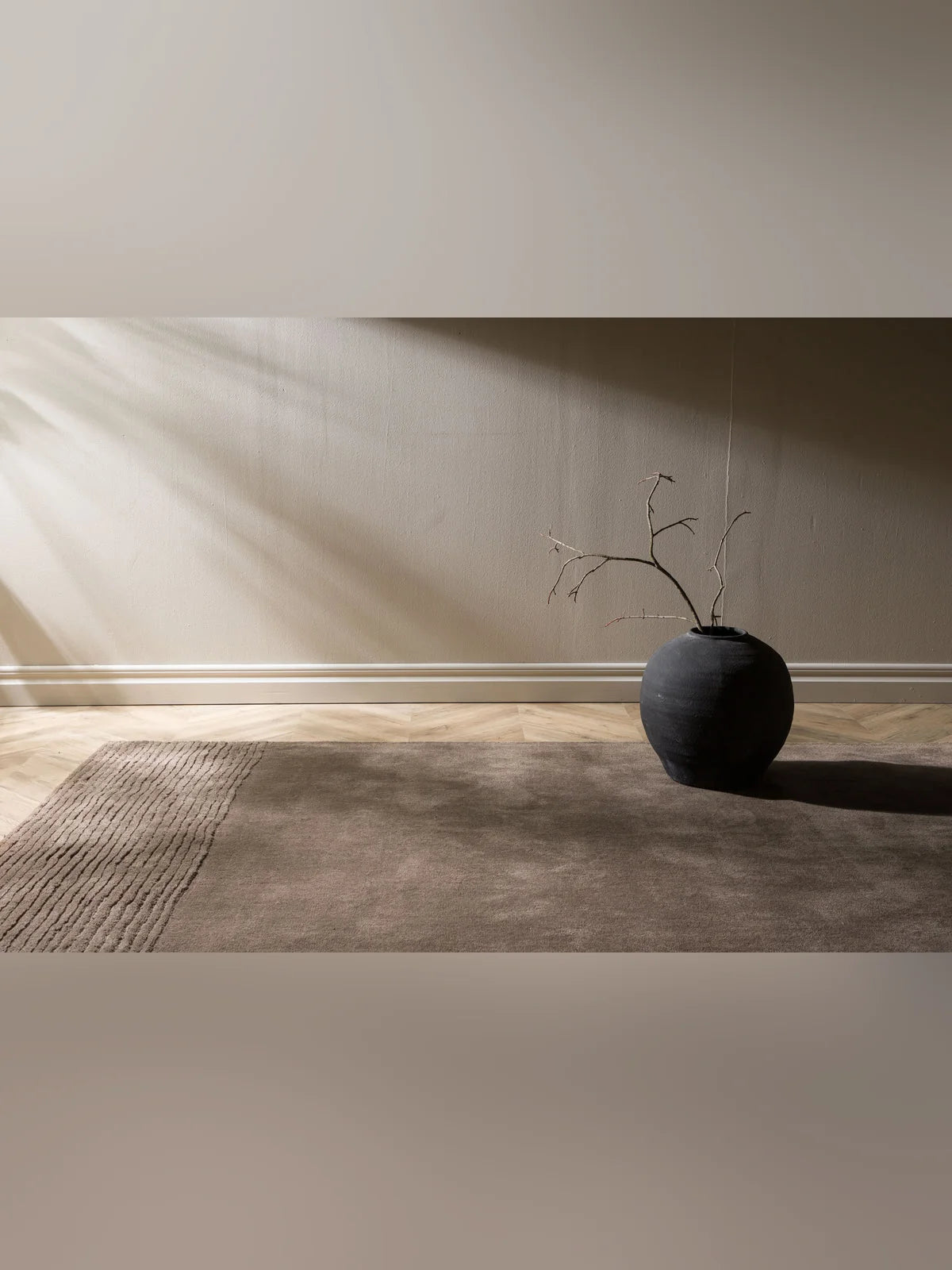Matteo Rektangulära Mattor 350 x 250 Brun