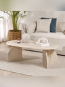 Melina Soffbord 120x60 cm - Travertine