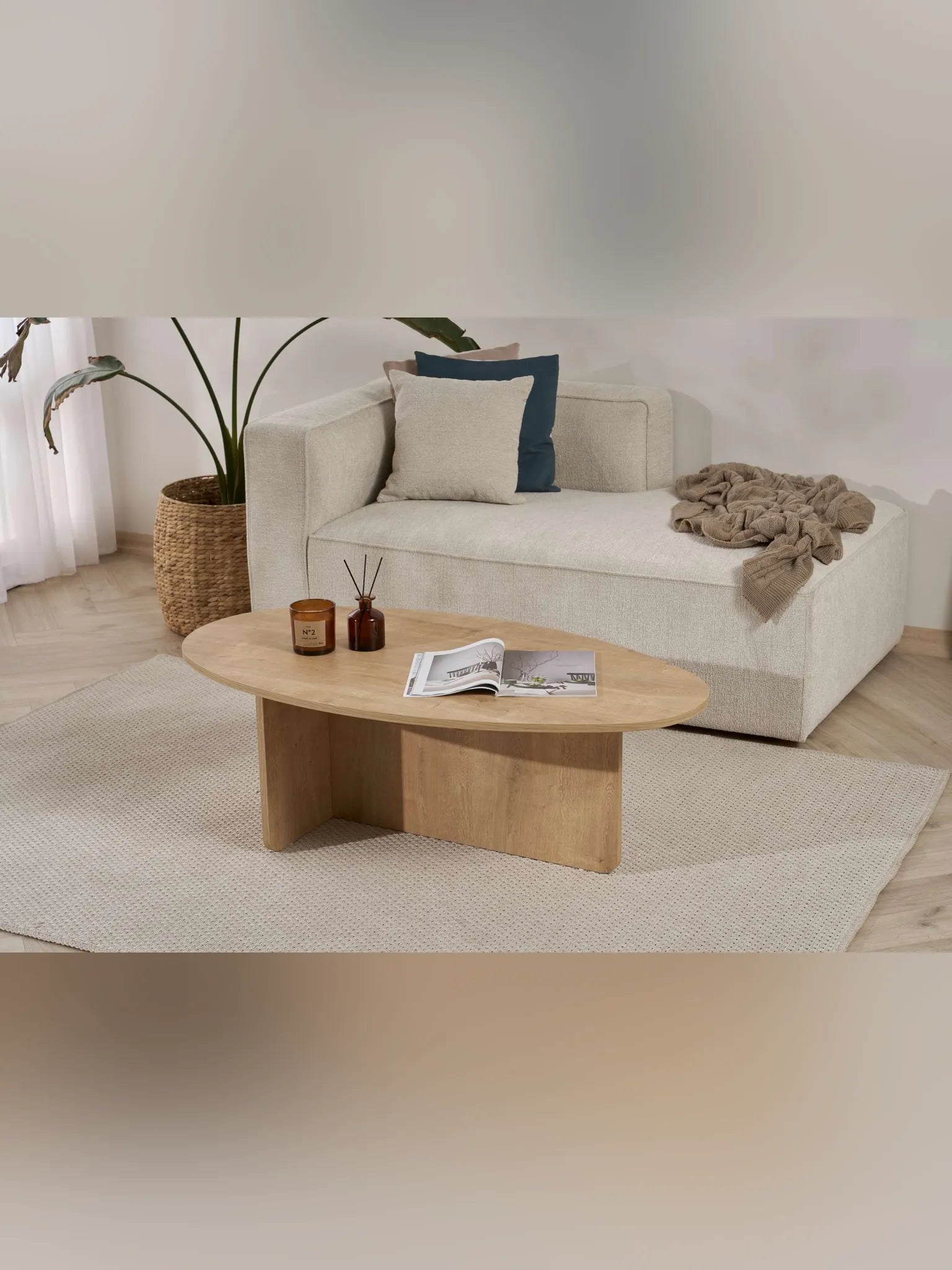 Orba Soffbord 120 cm - Oak