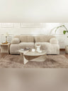 Orio soffbord 90x60 / 85x30 cm - Travertine