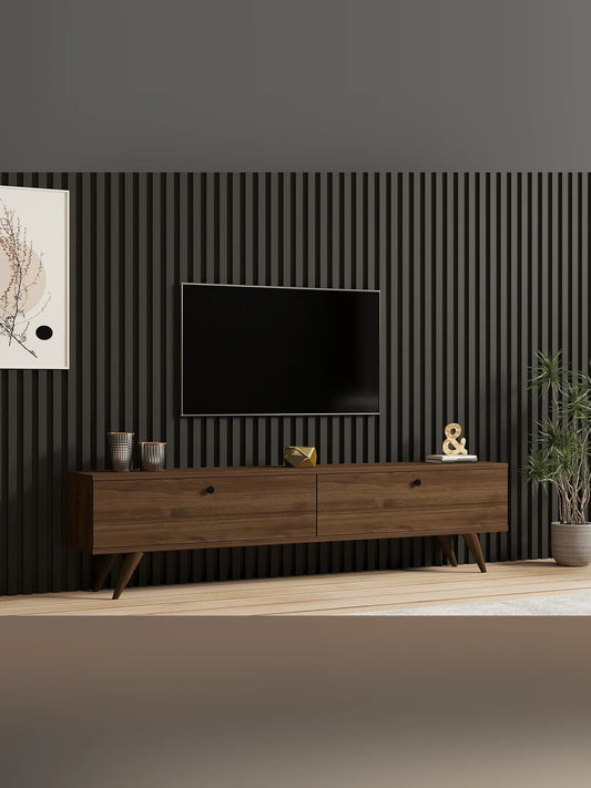 Paris 160x25x40 cm- Tv-Bänk I Valnöt
