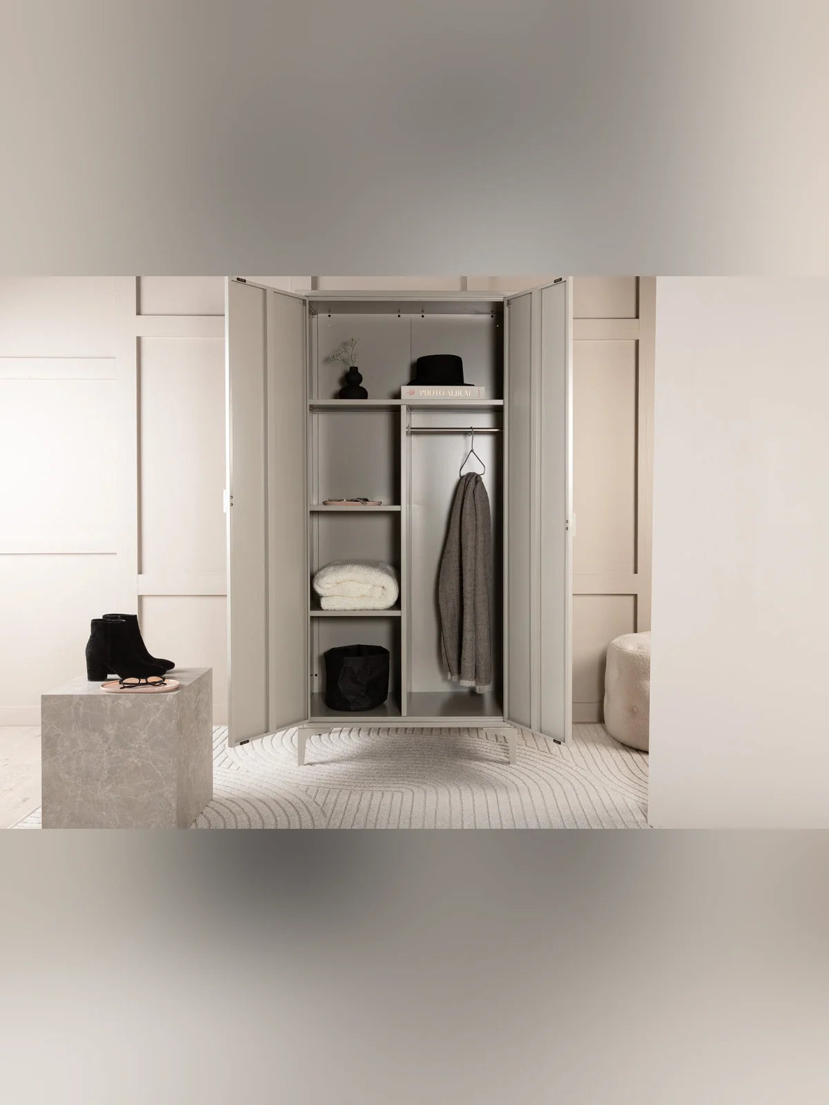 Piring Wardrobe - Beige